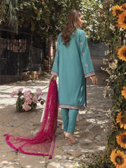 Serina by Salitex Embroidered Chikankari Lawn Suits Unstitched 3 Piece SSW6U3P040UT – Luxury Collection