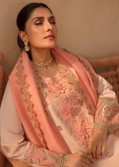 Rang Rasiya Embroidered Lawn Suits Unstitched 3 Piece RR23PE Marganite – Eid Collection