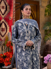 Izel by Salitex Embroidered Suits Unstitched 3 Piece SUNW6PE010UT – Fall Collection