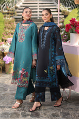Lifestyle by Rang Rasiya Embroidered Lawn Suits Unstitched 3 Piece RR25V07SL D-05 Naba – Summer Collection