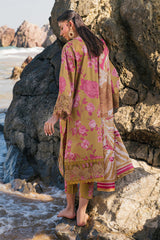 Baroque Embroidered Lawn Suits Unstitched 3 Piece BQ25EL- UF-4111- Summer Collection