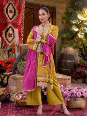Izel by Salitex Embroidered Suits Unstitched 3 Piece SUNW6PE009UT – Fall Collection