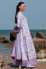 Summer Together by Afrozeh Embroidered Lawn Suits Unstitched 3 Piece AF25ST D-02 Amethyst – Summer Collection