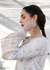 Sahil by Qalamkar Embroidered Lawn Suits Unstitched 3 Piece QLM23S SP-12 Anisa – Luxury Collection