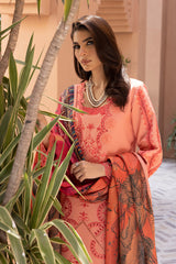 Carnation By Rang Rasiya Embroidered Karandi Suits Unstitched 3 Piece RR23FLL D-17 Miray – Winter Collection