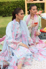 Lifestyle by Rang Rasiya Embroidered Lawn Suits Unstitched 3 Piece RR25V07SL D-13 Zubia – Summer Collection
