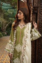 Manara - Embroidered Winter Suit - Unstitched 3 Piece Collection