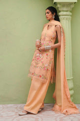 Zara Shahjahan Embroidered Lawn Suits Unstitched 3 Piece ZSJ2276 – Luxury Collection- D5B