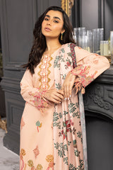 Carnation By Rang Rasiya Embroidered Khaddar Suit Unstitched 3 Piece RR24CE D-04 Zimal – Winter Collection