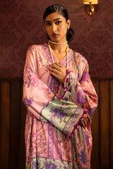 Sana Safinaz Embroidered Linen Suits Unstitched 3 Piece M243-021A-3DB – Luxury Winter Collection