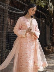 Serina by Salitex Embroidered Chikankari Lawn Suits Unstitched 3 Piece SSW6U3P038UT – Luxury Collection
