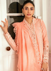 Qalamkar Embroidered Lawn Suits Unstitched 3 Piece QLM25LL SB-12 Jafa – Summer Collection