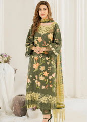 Pretty In Pink By Asifa And Nabeel Embroidered Lawn Suit Unstitched 3 Piece AN24L PP-6 Sweet Pea – Summer Collection