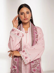 Mina By Salitex Embroidered Lawn Suit Unstitched 3 Piece SUNS24ALM033UT – Summer Collection