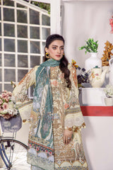 Adan Libas Luxury Lawn Embroidered Series by Fatima Ammad -ALFM-09
