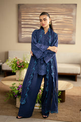 Azure Embroidered Lawn Suits Unstitched 3 Piece AZU25LL Sapphire Veil – Summer Collection