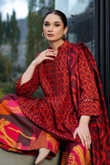 M Basics by Maria B Printed Khaddar Suits Unstitched 3 Piece MB24MB D-06 B – Winter Collection