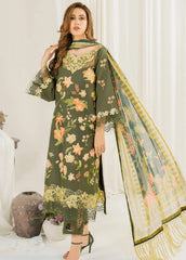Pretty In Pink By Asifa And Nabeel Embroidered Lawn Suit Unstitched 3 Piece AN24L PP-6 Sweet Pea – Summer Collection
