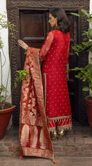 Anaya Embroidered Chiffon Suits Unstitched 3 Piece AKC22WD AKW22-07 Hiranur – Wedding Collection