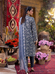 Izel by Salitex Embroidered Suits Unstitched 3 Piece SUNW6PE010UT – Fall Collection