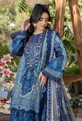 Jasmine by Adan Libas Luxury Lawn Embroidered 3PC Un-Stitched Suits – JAL25-08