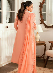 Qalamkar Embroidered Lawn Suits Unstitched 3 Piece QLM25LL SB-12 Jafa – Summer Collection