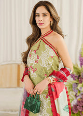Pretty In Pink By Asifa And Nabeel Embroidered Lawn Suit Unstitched 3 Piece AN24L PP-7 Cosmos – Summer Collection