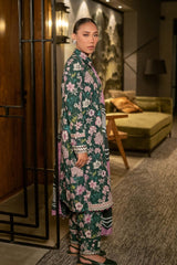M Basics by Maria B Printed Khaddar Suits Unstitched 3 Piece MB24MB D-04 B – Winter Collection