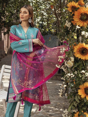Serina by Salitex Embroidered Chikankari Lawn Suits Unstitched 3 Piece SSW6U3P040UT – Luxury Collection