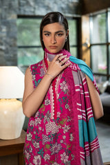 M Basics by Maria B Printed Khaddar Suits Unstitched 3 Piece MB24MB D-04 A – Winter Collection