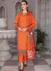 Florence By Rang Rasiya Embroidered Linen Suits Unstitched 3 Piece RR23FLL D-10 Adan – Winter Collection