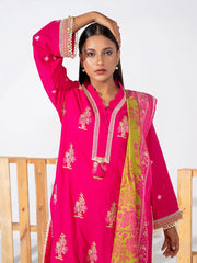 Mina By Salitex Embroidered Lawn Suit Unstitched 3 Piece SUNS24ALM025UT – Summer Collection