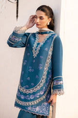 Baroque Embroidered Lawn Suits Unstitched 3 Piece BQ25EL- UF-4148 – Summer Collection