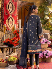 Izel by Salitex Embroidered Suits Unstitched 3 Piece SUNW6PE007UT – Fall Collection