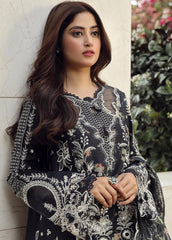 Qalamkar Embroidered Lawn Suit Unstitched 3 Piece QLM24F PS-07 Hamna – Festive Collection–