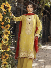 Serina by Salitex Embroidered Chikankari Lawn Suits Unstitched 3 Piece SSW6U3P042UT – Luxury Collection