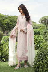 Qalamkar Embroidered Lawn Suit Unstitched 3 Piece QLM24F PS-09 Farva-