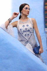 Maria B Embroidered Suits Unstitched 3 Piece MB25VL D-10A – Luxury Collection