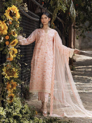 Serina by Salitex Embroidered Chikankari Lawn Suits Unstitched 3 Piece SSW6U3P038UT – Luxury Collection