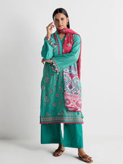 Mina By Salitex Embroidered Lawn Suit Unstitched 3 Piece SUNS24ALM027UT – Summer Collection