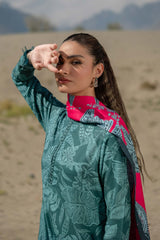 M Basics by Maria B Printed Khaddar Suits Unstitched 3 Piece MB24MB D-09 A – Winter Collection