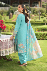 Lifestyle by Rang Rasiya Embroidered Lawn Suits Unstitched 3 Piece RR25V07SL D-01 Waliya- Summer Collection