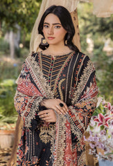 Jasmine by Adan Libas Luxury Lawn Embroidered 3PC Un-Stitched Suits – JAL25-06