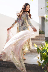 Baroque Embroidered Lawn Suits Unstitched 3 Piece BQ25EL- UF-4066- Summer Collection