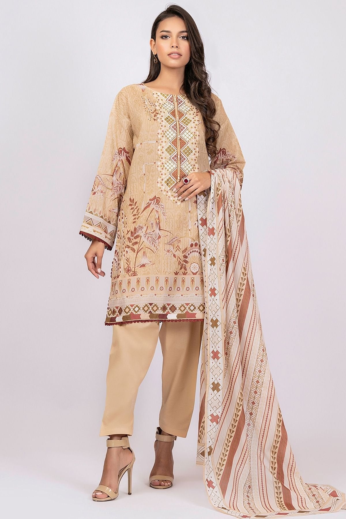 Al-Karam Embroidered Lawn Collection