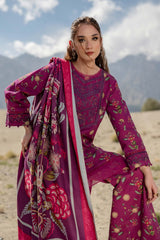 M Basics by Maria B Printed Khaddar Suits Unstitched 3 Piece MB24MB D-05 A – Winter Collection