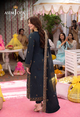 Asim Jofa Jag-Mag Embroidered Paper Cotton Suits Unstitched 3 Piece AJ – AJMJB-04