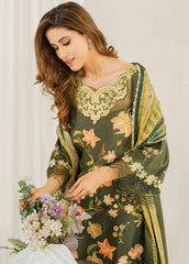 Pretty In Pink By Asifa And Nabeel Embroidered Lawn Suit Unstitched 3 Piece AN24L PP-6 Sweet Pea – Summer Collection