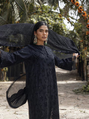 Serina by Salitex Embroidered Chikankari Lawn Suits Unstitched 3 Piece SSW6U3P044UT – Luxury Collection
