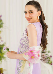 Pretty In Pink By Asifa And Nabeel Embroidered Lawn Suit Unstitched 3 Piece AN24L PP-8 Babys Breath – Summer Collection